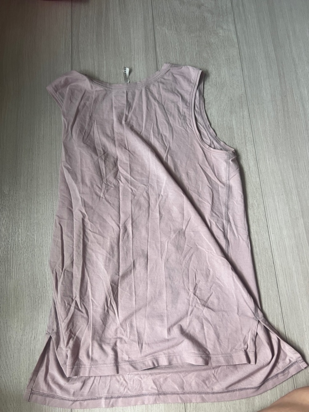 Light Pink Women's Sleeveless Tank Top